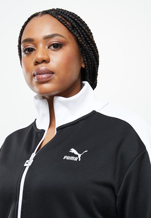 PUMA - Plus iconic t7 crop jacket - puma black