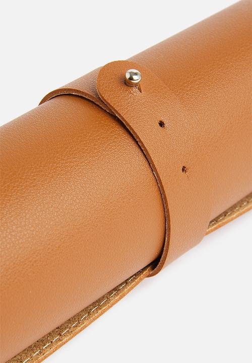 Tech Cult - Vegan leather cork desk pad - tan 