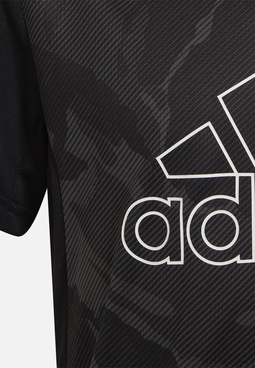 adidas Performance - Seas tee - black & white