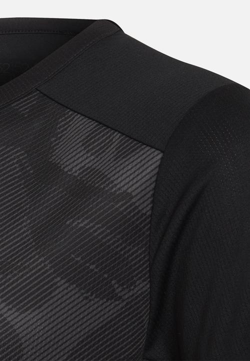 adidas Performance - Seas tee - black & white
