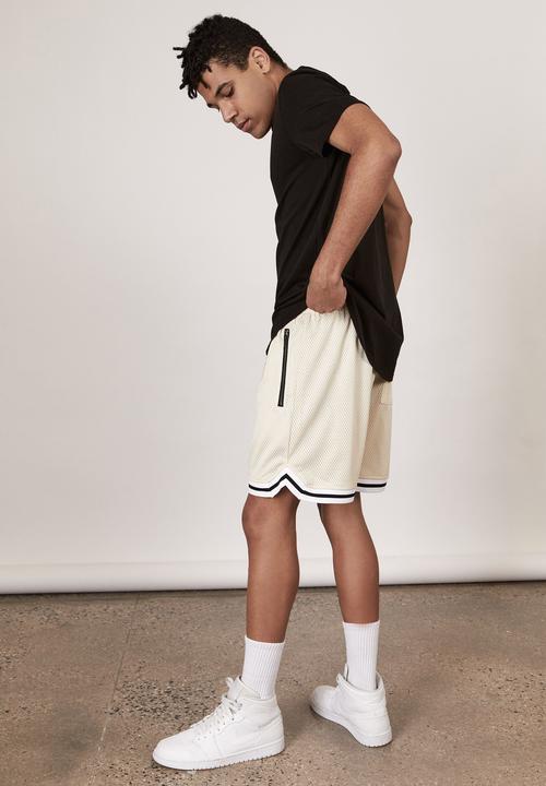 Factorie - Basketball short - ivory