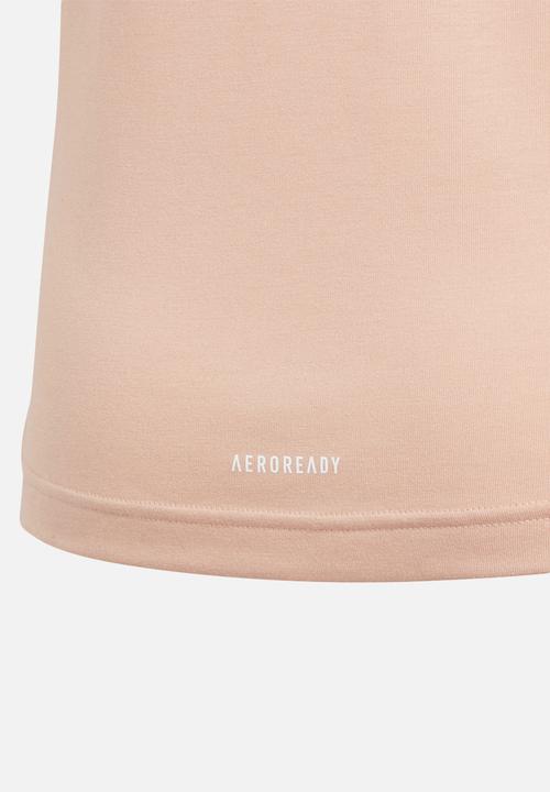 adidas Performance - Girls up2mv tee - blush 