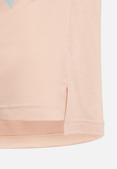 adidas Performance - Girls up2mv tee - blush 