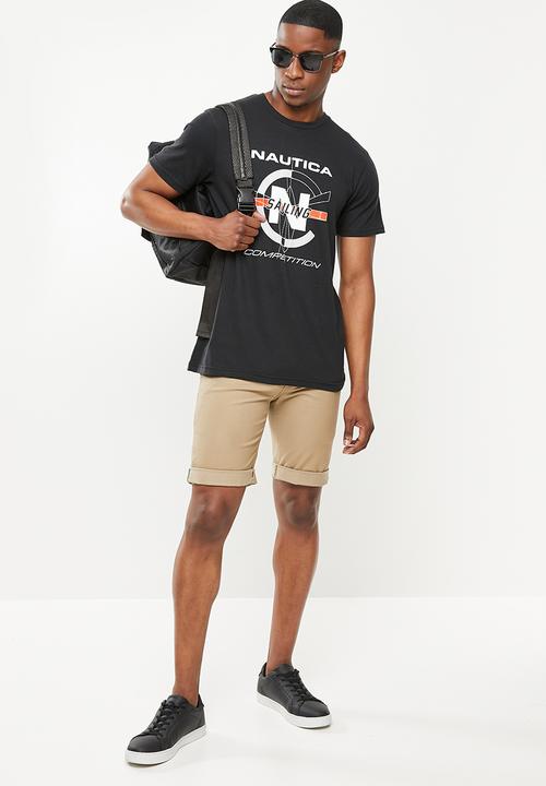 Nautica - N7e00472-cp tech tee - black