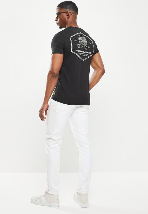 Superdry. - Ss workwear graphic tee - black