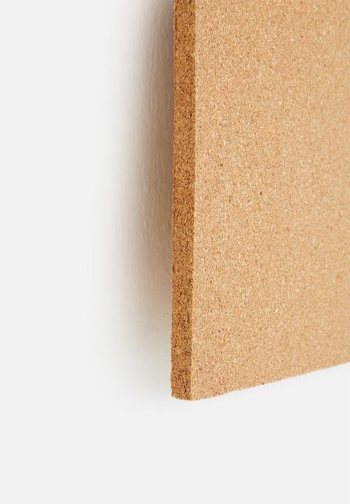 Present Time - Tag memo board - blue & neutral 
