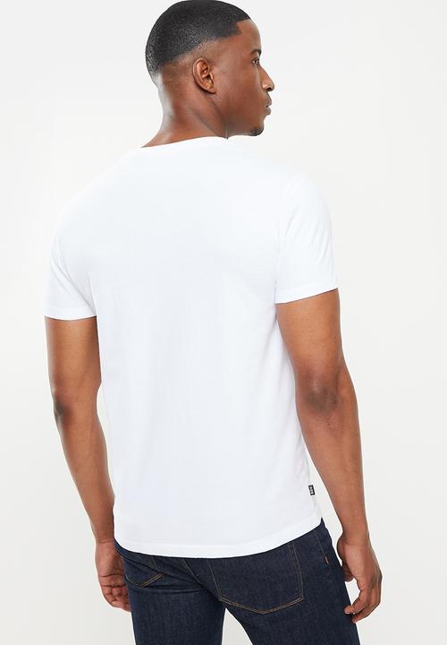 Superdry. - Ol classic vee tee - optic