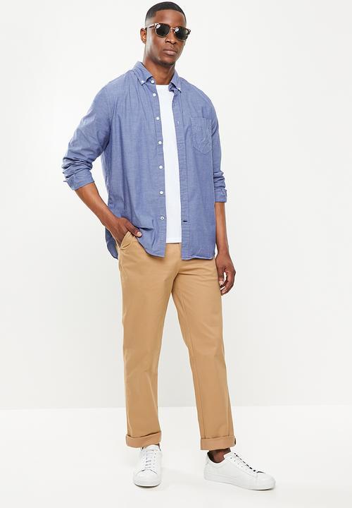 Nautica - P23055 beacon chino pant - tan