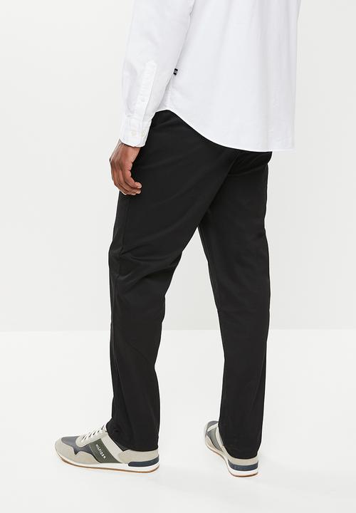 Nautica - P23055 beacon chino pant -  black