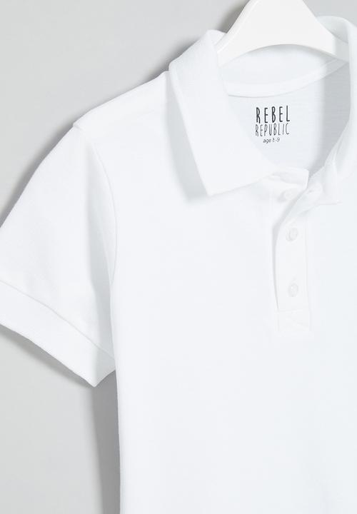 Rebel Republic - Golfshirt - white