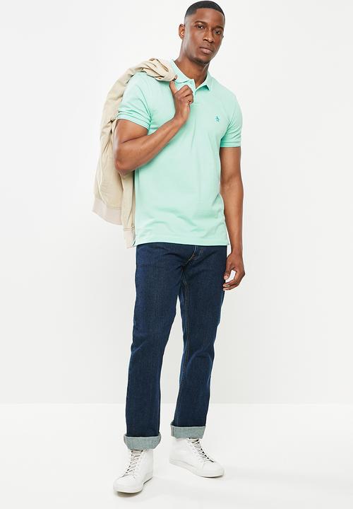 Original Penguin - Ripple polo - coppen blue heather