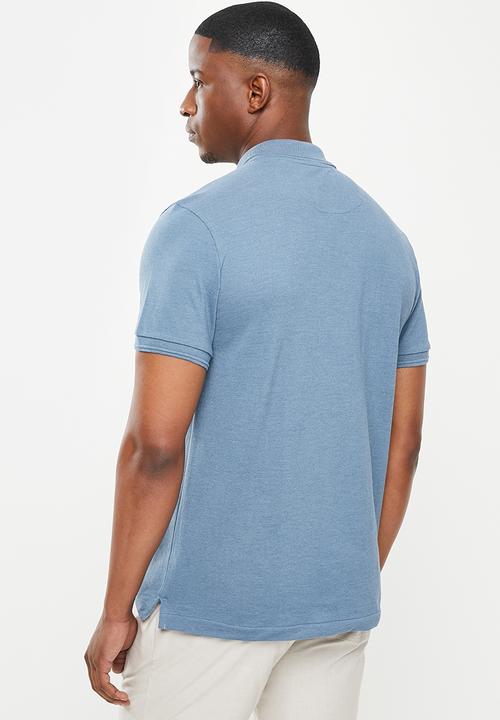 Original Penguin - Ripple polo - blue tint heather