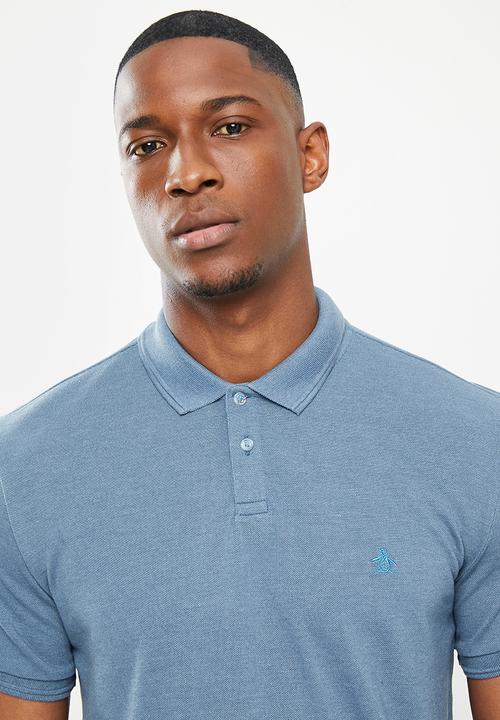 Original Penguin - Ripple polo - blue tint heather