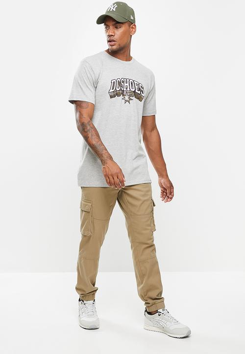 DC - Dc built up T-shirt - mid grey