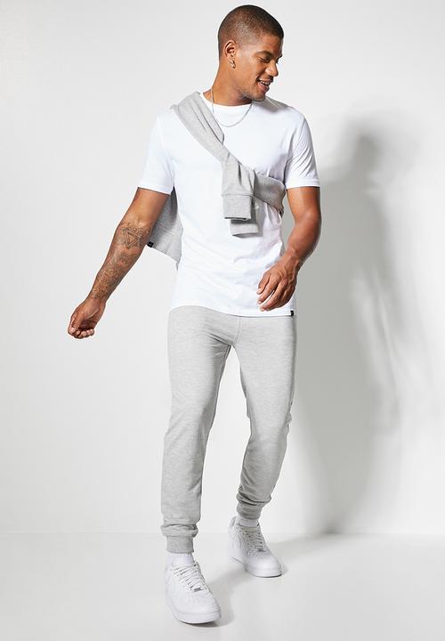 Superbalist - Madrid slim sweatpants - grey melange