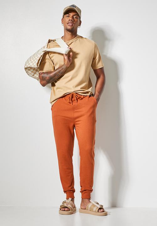 Superbalist - Madrid slim sweatpants - rust