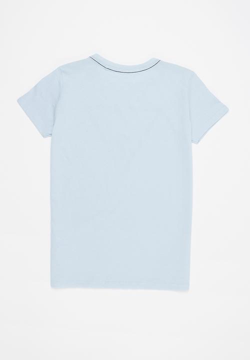 GUESS - Guess triangle tee - light blue