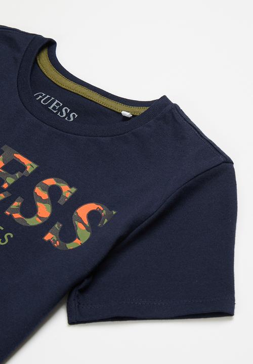 GUESS - Guess crew tee - navy