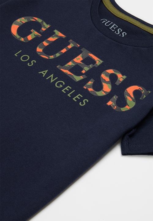 GUESS - Guess crew tee - navy