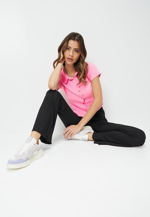 Blake - Button down golfer - pink
