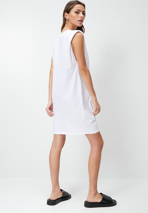 Blake - Muscle dress - white