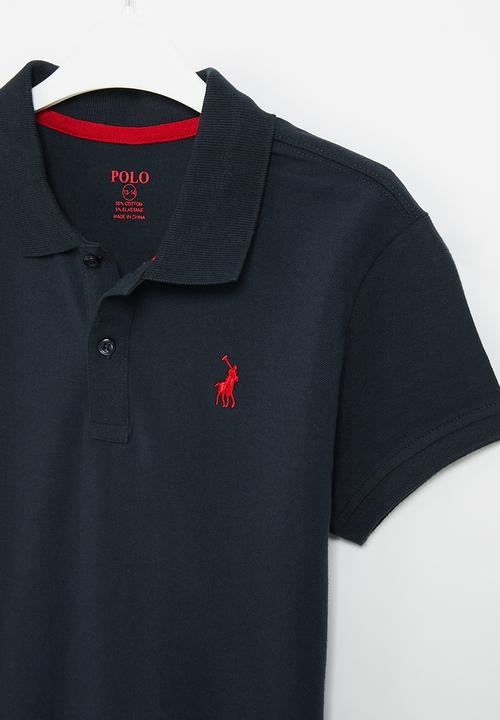 POLO - Boys austin short sleeve golfer - navy