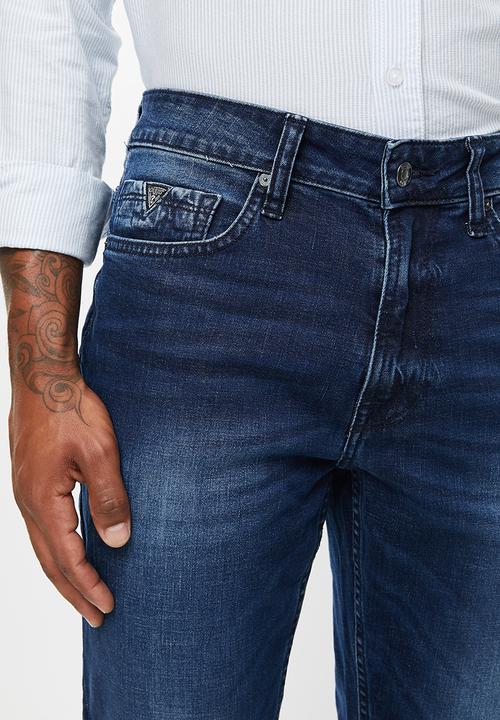 GUESS - Inkwell regular fit jeans - blue