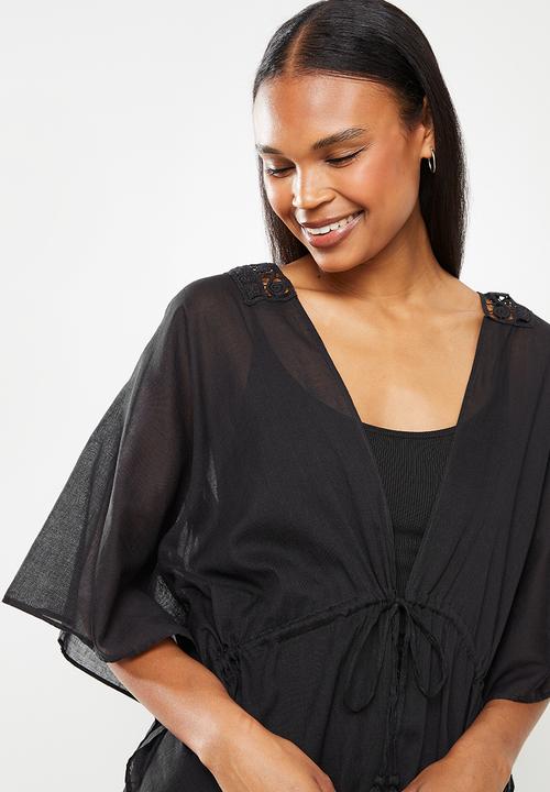 Lizzy - Gladiolus styled overswim - black
