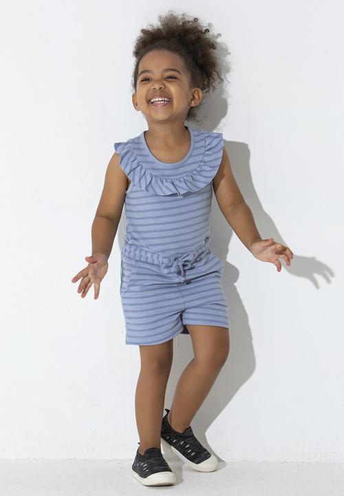 Flyersunion - Short jumpsuit - blue