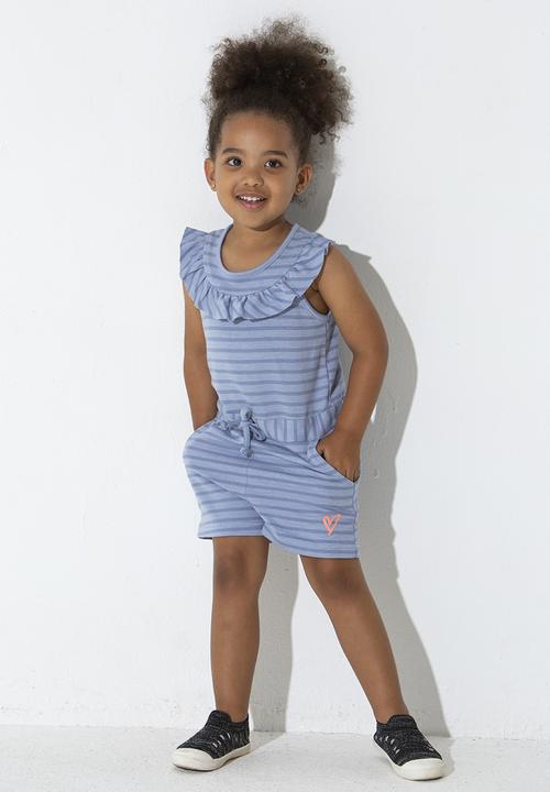 Flyersunion - Short jumpsuit - blue