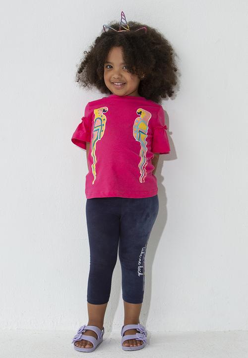 Flyersunion - Fashion tee - raspberry