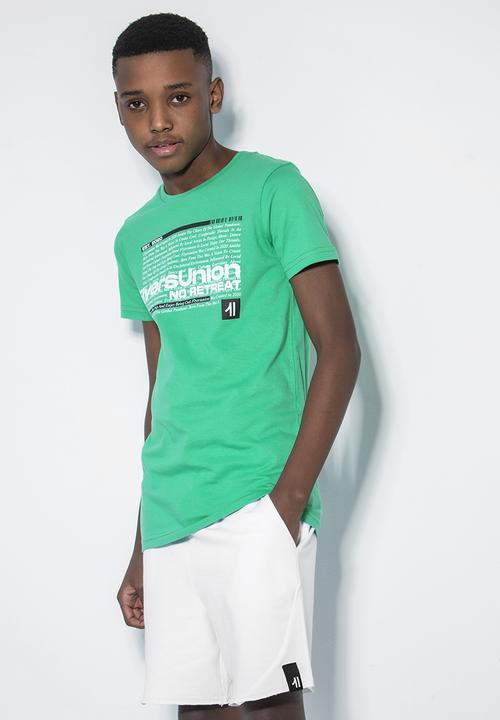 Flyersunion - Short sleeve tee - green