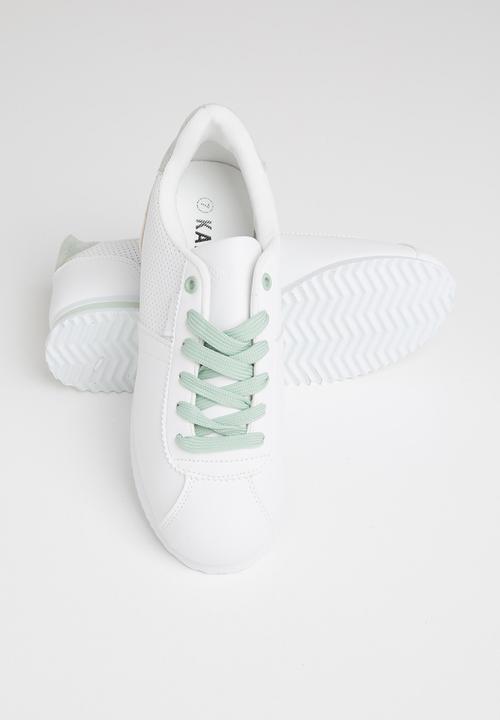 KANGOL - Prasa sneaker - white & mint