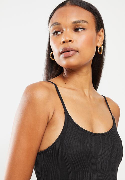 Bacon Bikinis - Riley one piece - black