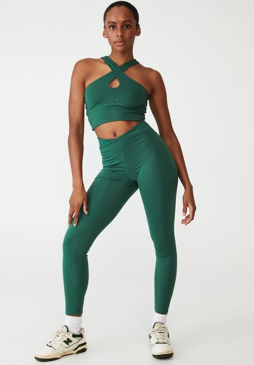 Cotton On - Ultra soft movement full length tight - verdent green