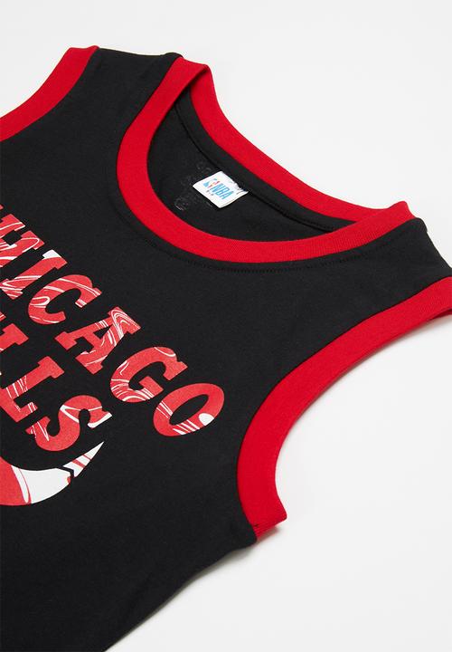 NBA - NBA fly squad vest bulls - black