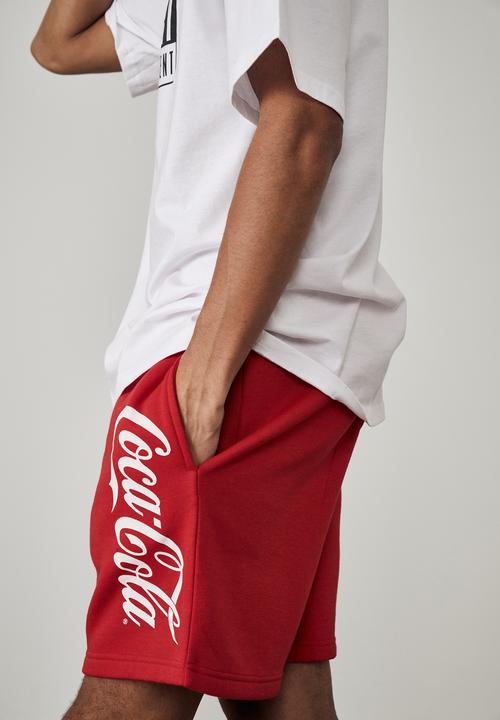 Factorie - Lcn coca cola track short - red 