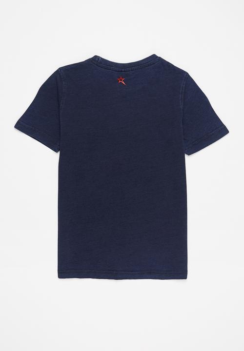 SOVIET - B matic fashion tee - navy