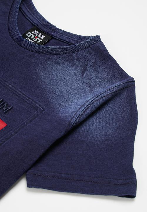 SOVIET - B matic fashion tee - navy
