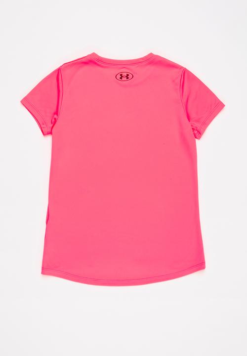 Under Armour - Ua tech bl solid body short sleeve - pink