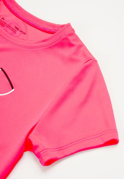 Under Armour - Ua tech bl solid body short sleeve - pink
