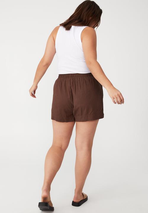 Cotton On - Curve daydreamer short - acorn