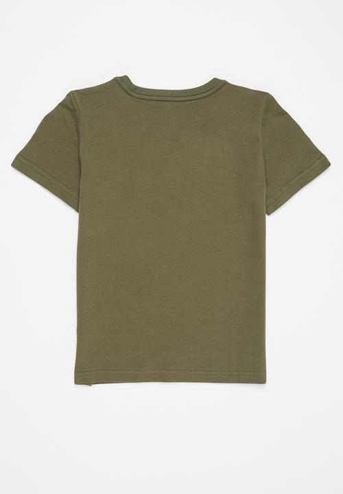 PUMA - Ess logo tee b - grape leaf