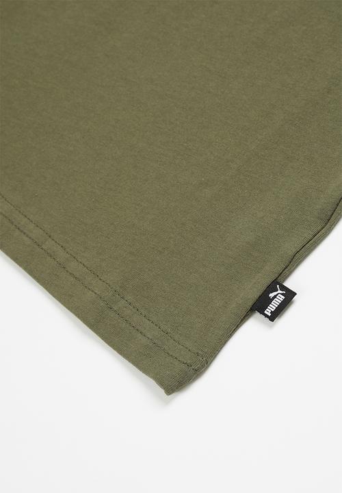 PUMA - Ess logo tee b - grape leaf