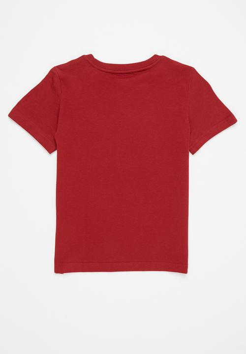 PUMA - Ess logo tee b - intense red