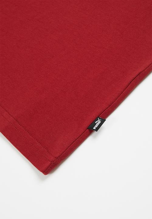 PUMA - Ess logo tee b - intense red