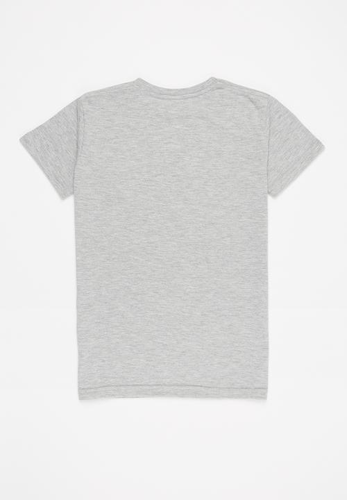 Quiksilver - Primary colours ss yth - grey heather
