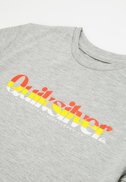 Quiksilver - Primary colours ss yth - grey heather