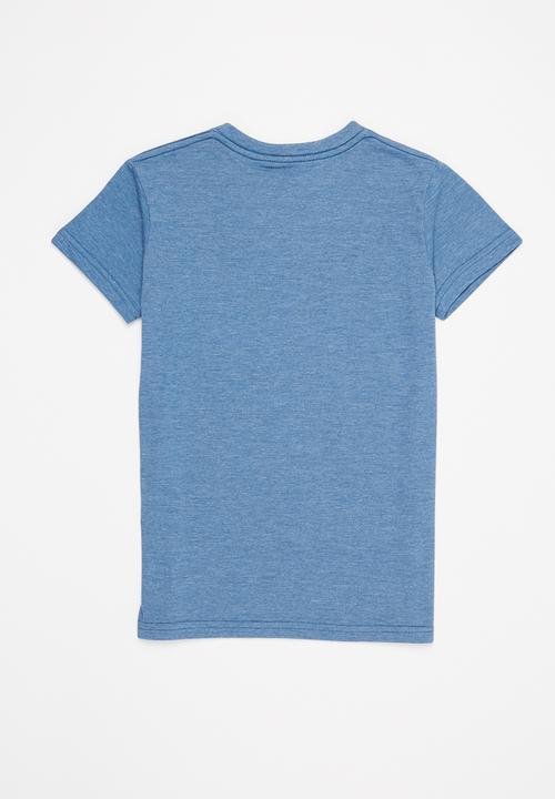 Quiksilver - Crop circle ss yth - vallarta blue heather