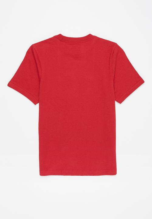 Vans - Classic boys short sleeve t-shirt - chili pepper/black